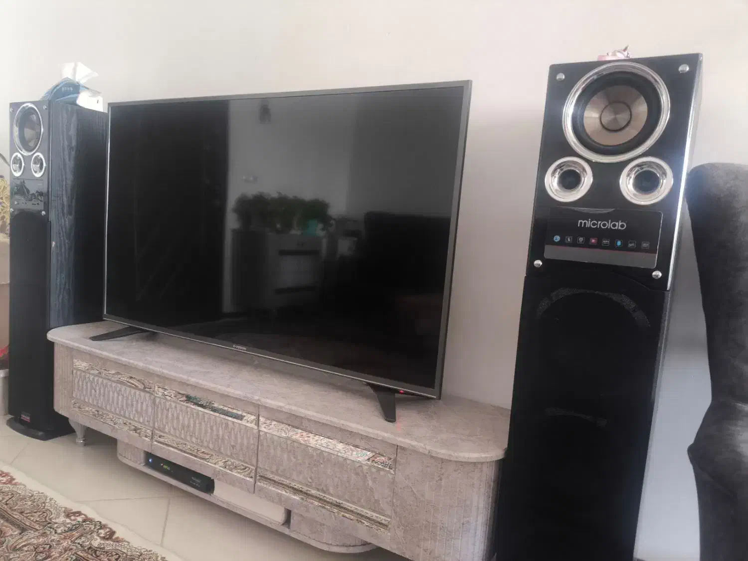 اسپیکر مدل نیکرولاب|سیستم صوتی خانگی|زرندیه, |دیوار