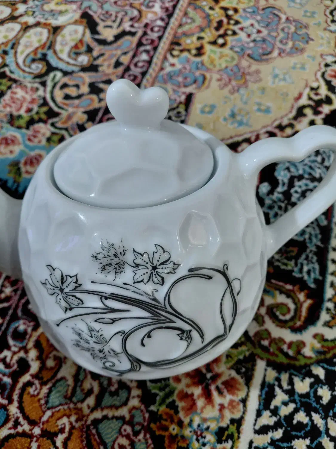 قوری چینی|قوری، کتری، قهوه‌ساز دستی|قم, محمد آباد|دیوار