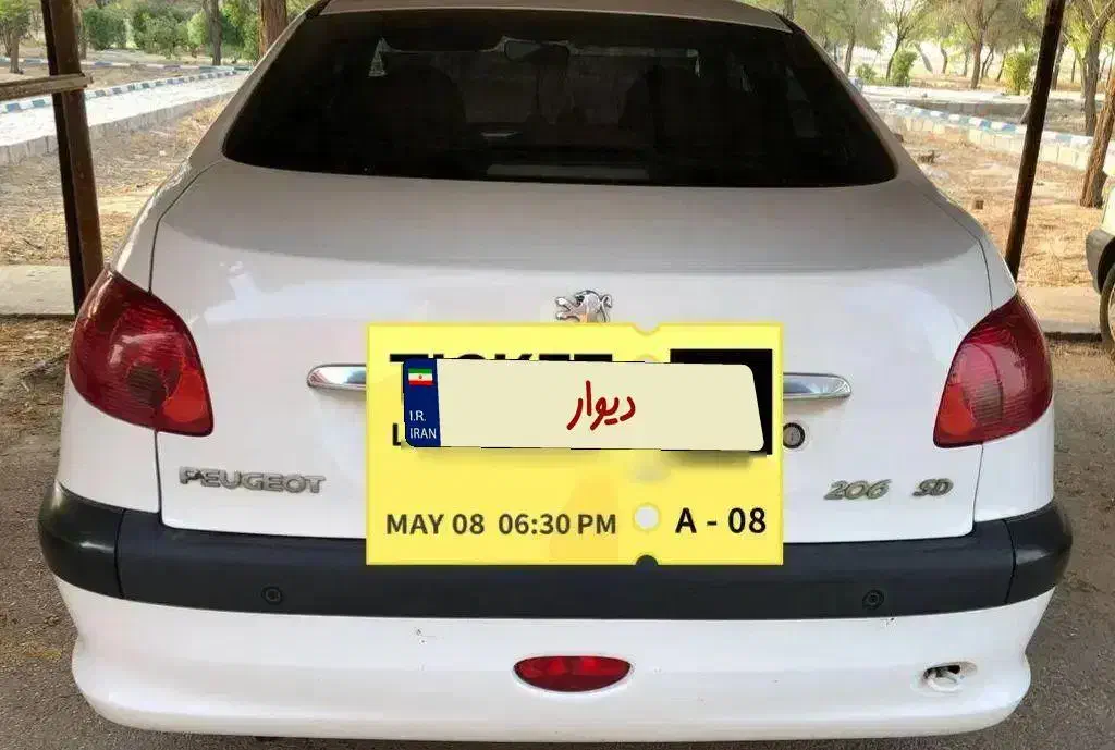 معاوضه 206sd با دنا پلاس یا ۲۰۷|خودرو سواری و وانت|اهواز, کیانشهر|دیوار