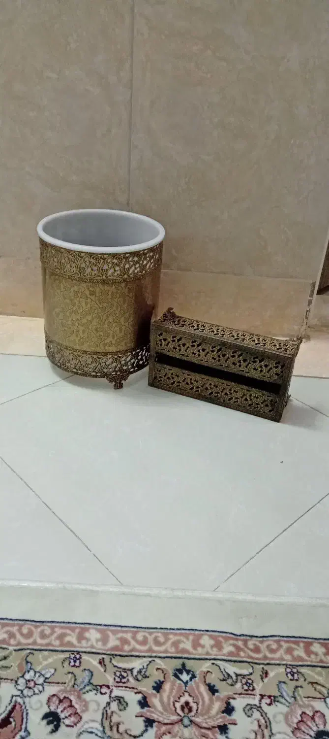 سطل وجعبه دستمال کاغذی|صنایع دستی و سایر لوازم تزئینی|قم, شاه سید علی|دیوار