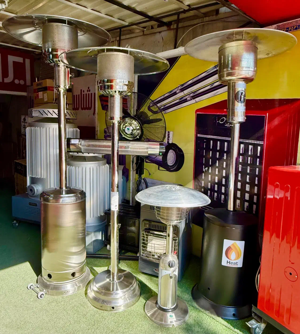 هیتر قارچی -بخاری چتری|بخاری، هیتر، شومینه|شیراز, سینما سعدی|دیوار