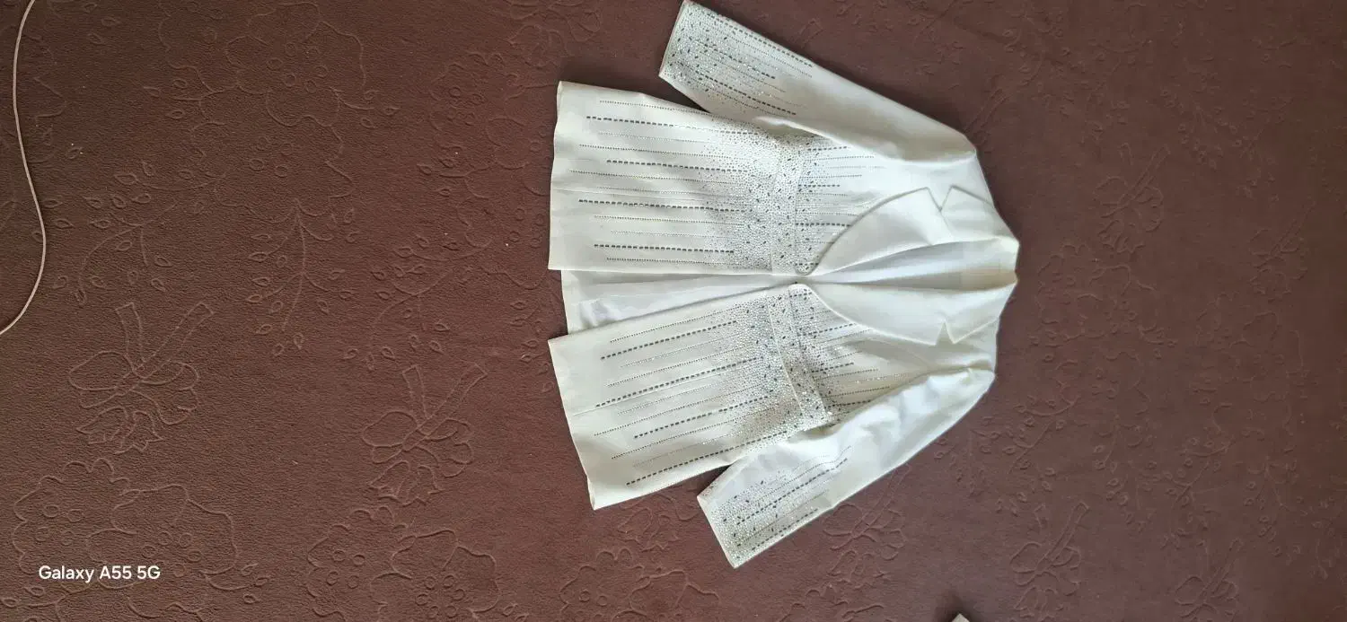 کت شلوار مجلسی زنانه سفید|لباس|خوی, |دیوار