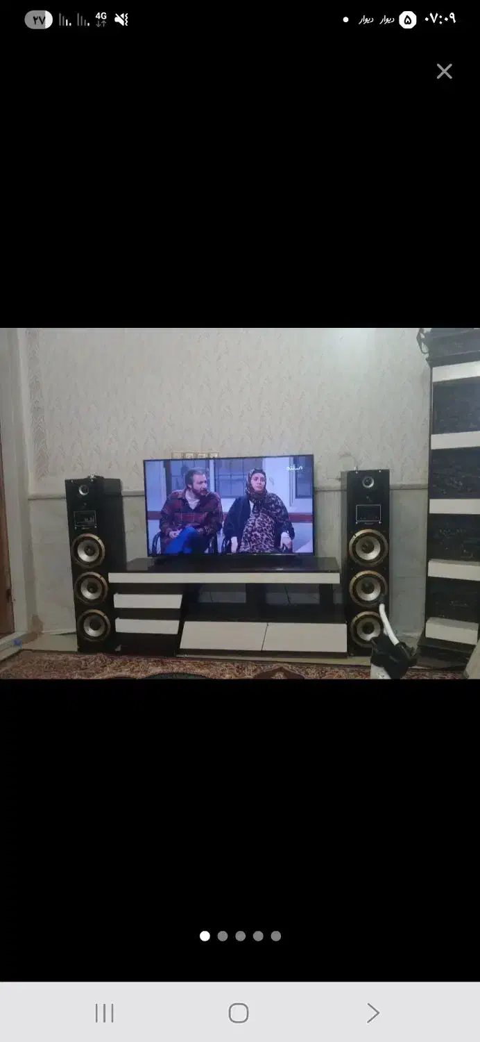تلوزیون  50اینچ|تلویزیون و پروژکتور|نیشابور, گنبد سبز|دیوار