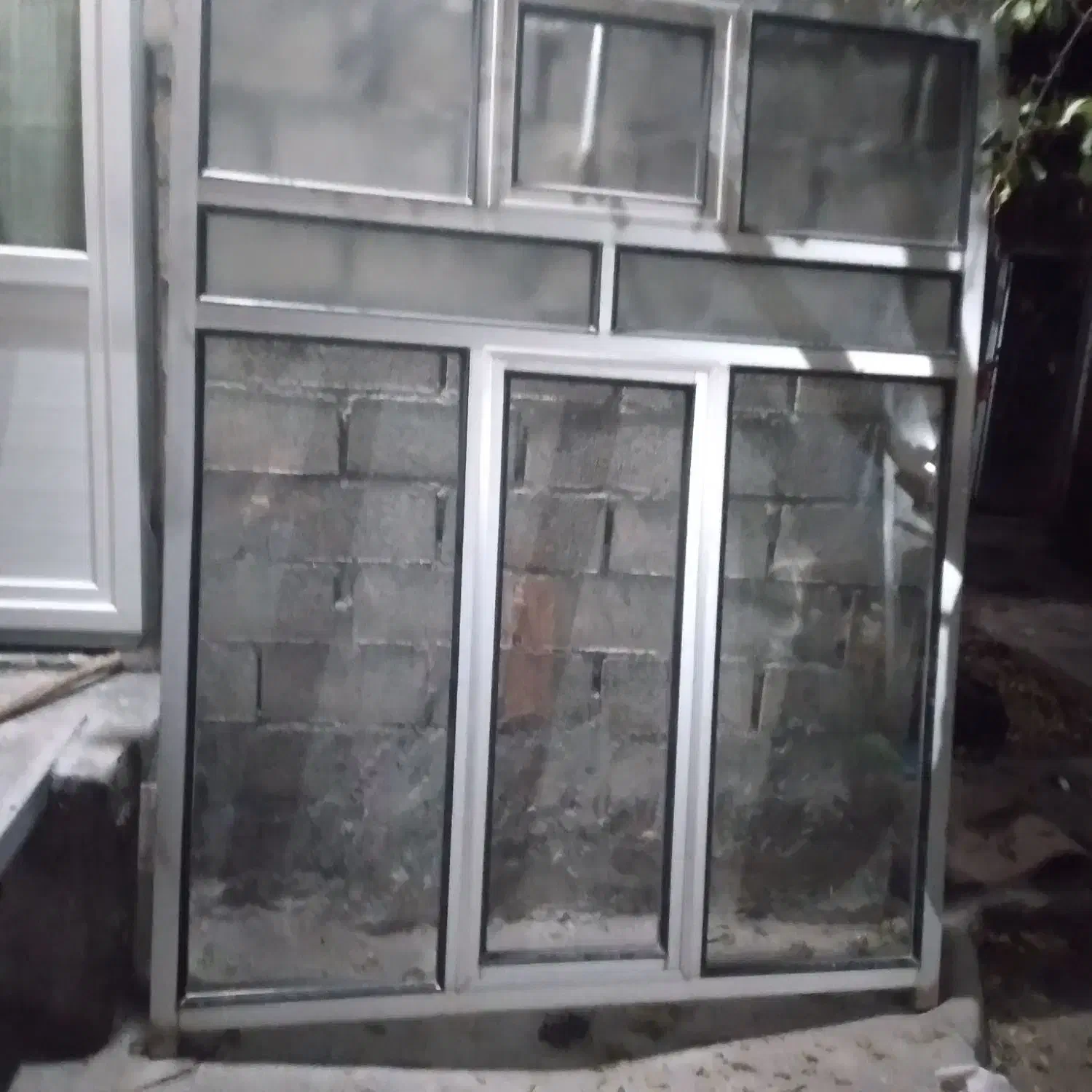 پنجره آلمینیومی ۲۰۲۰×۱۰۷۰  درحد نو|مصالح و تجهیزات ساختمان|مشگین شهر, |دیوار