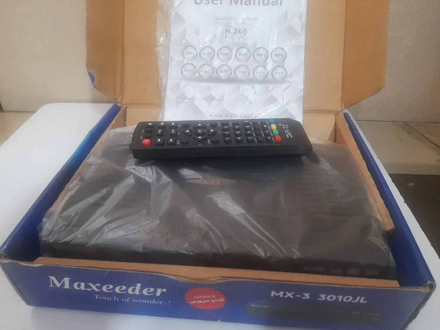 گیرنده دیجیتال فول اچ دی 3D مدل MX- 3 3010JL|صوتی و تصویری|قزوین, |دیوار