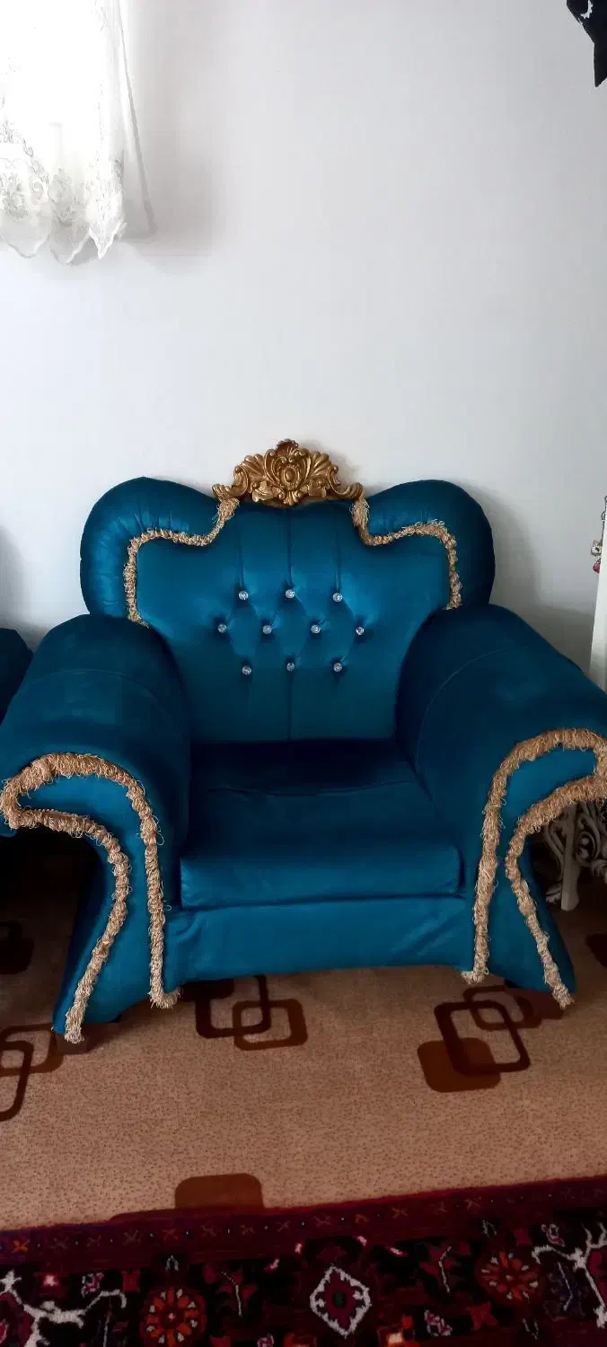 مبل راحتی ۷نفره|مبلمان خانگی و میز عسلی|خسروشاه, |دیوار