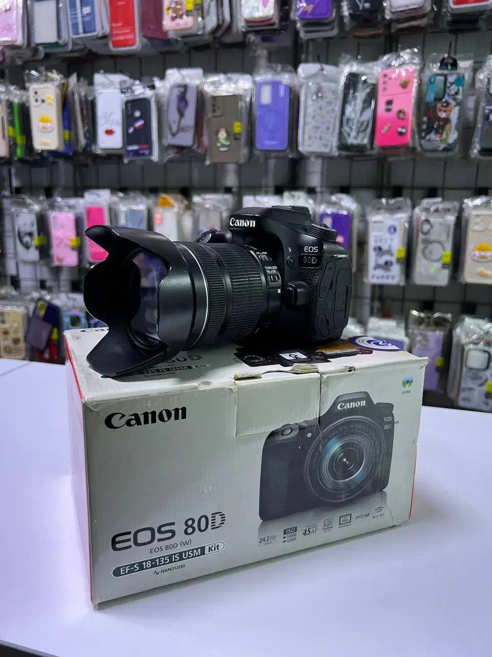 دوربین کانن 80d مشابه آکبند|دوربین عکاسی و فیلمبرداری|اسلامشهر, شهرک واوان|دیوار