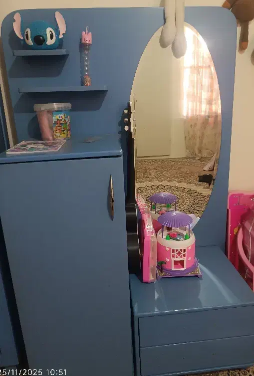 سرویس کودک|تخت و سرویس خواب|بومهن, |دیوار