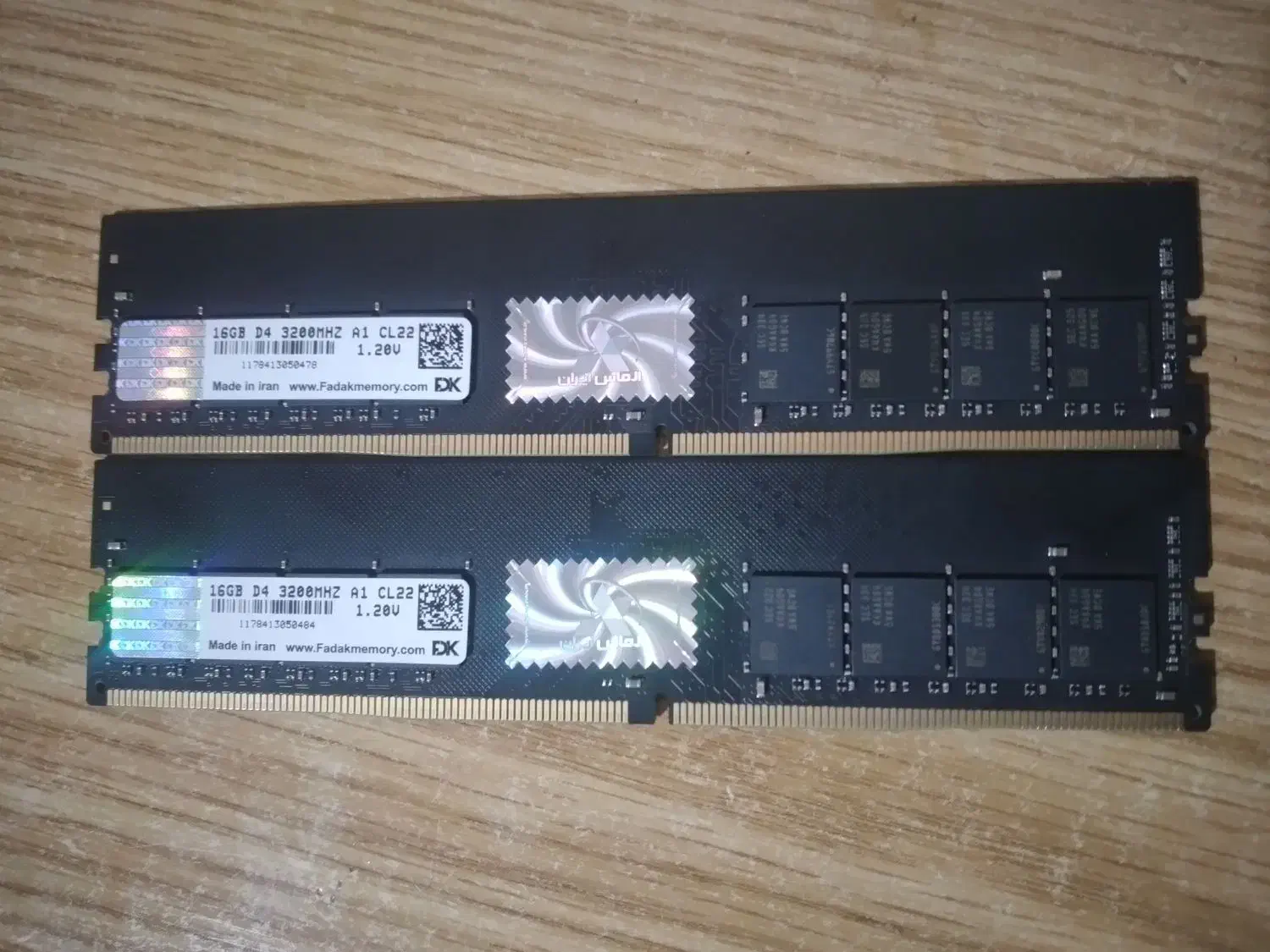 دو تا رم ۱۶ گیگ ddr4|قطعات و لوازم جانبی رایانه|ایرانشهر, |دیوار