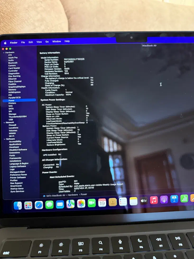 مک بوک ایر M2|رایانه همراه|شیراز, ارم|دیوار