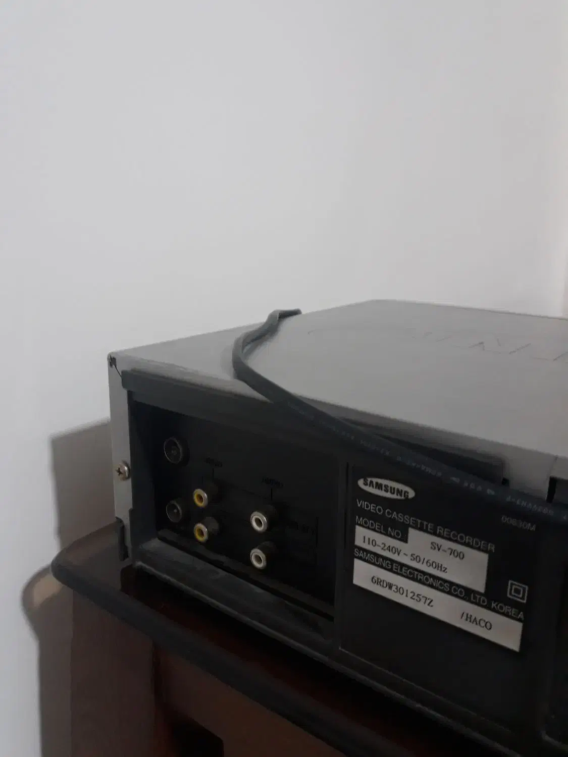 دستگاه پخش vhs سامسونگ|پخش‌کننده DVD و ویدیو|تهران, جنت‌آباد شمالی|دیوار