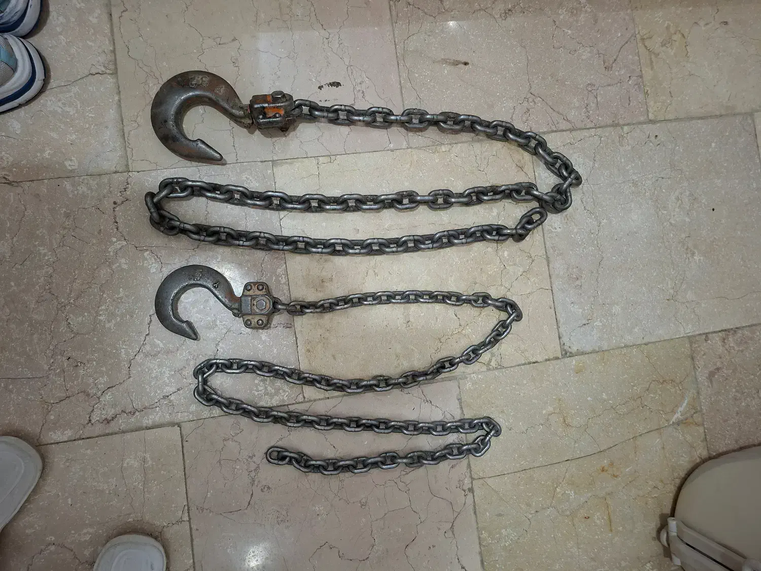 ۲ عدد زنجیر ۲ متری ژاپنی اصل اصل قلاب دار|ابزارآلات|تهران, شاهین|دیوار