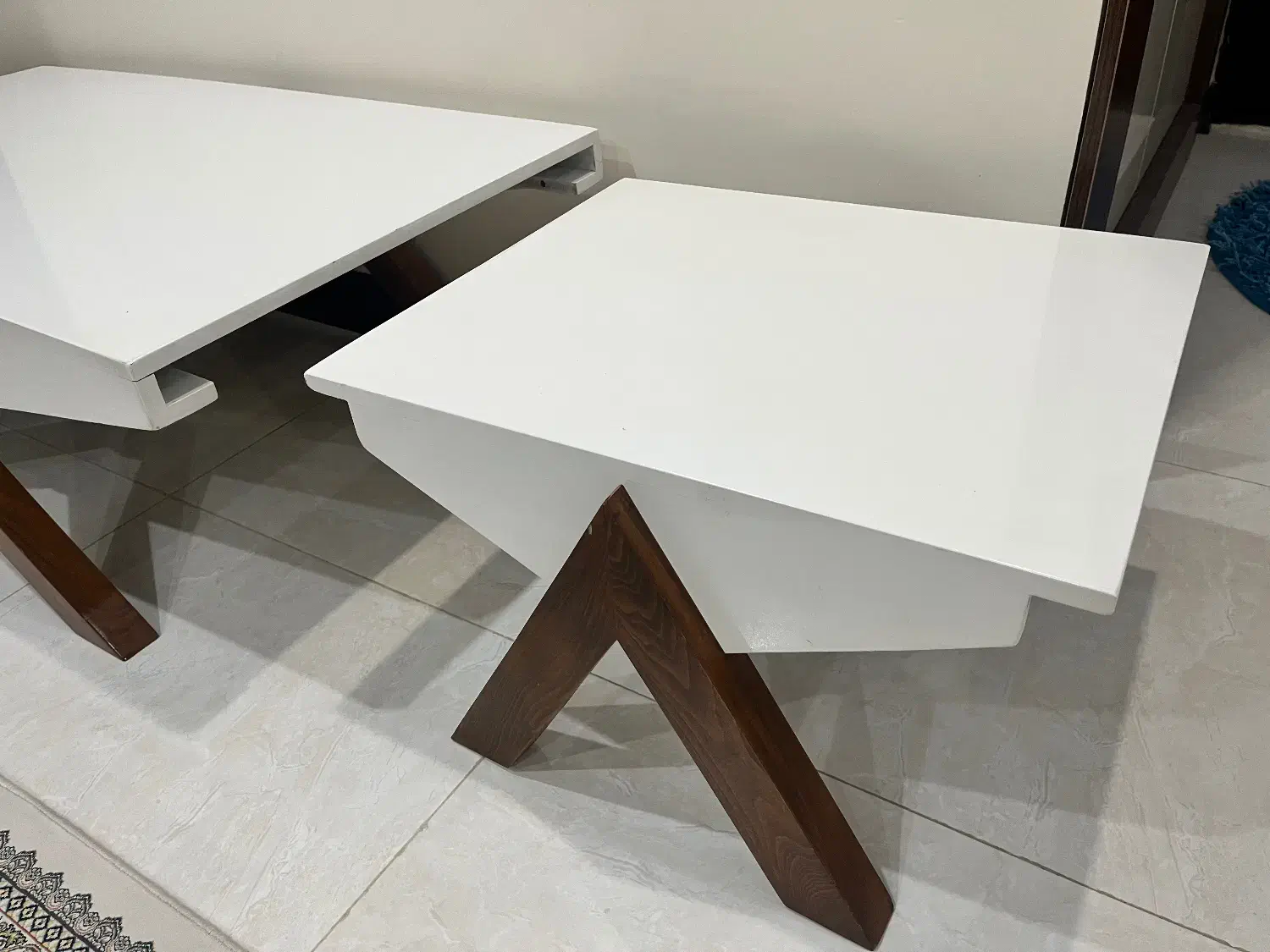 میز وسط مبلی  و ۲ عدد گل میز|مبلمان خانگی و میز عسلی|اهواز, کوروش|دیوار