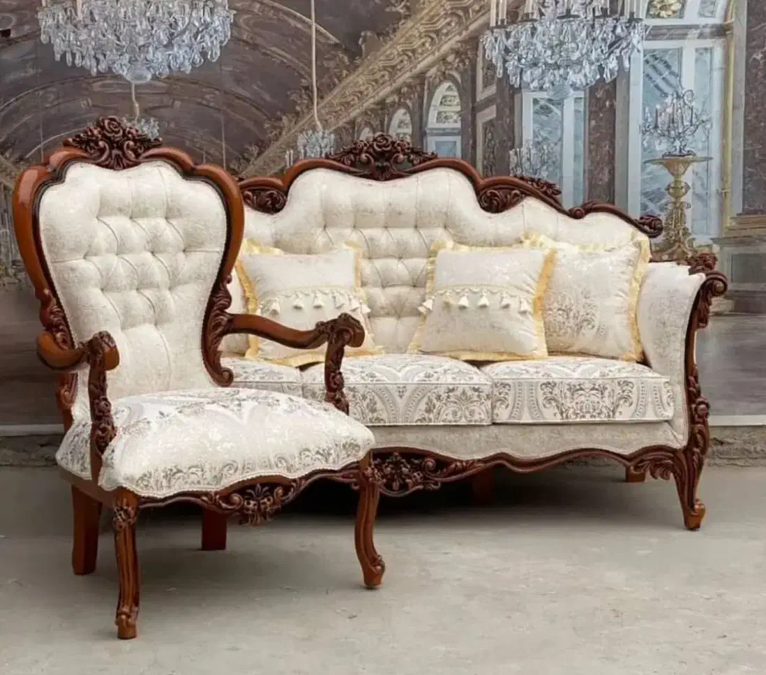 با ۱۹ تومن هر مبل باهررنگ میخوای ببر(باضمانت نامه)|مبلمان خانگی و میز عسلی|مشکین‌دشت, |دیوار