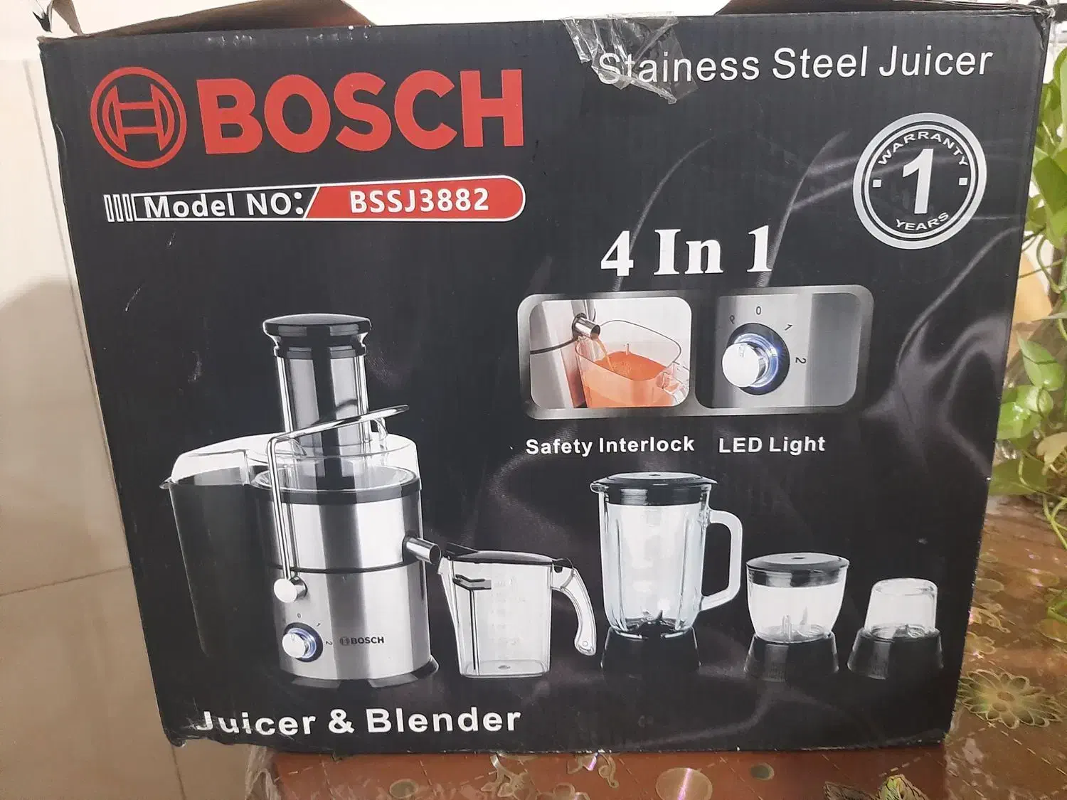 آبمیوه گیری ۴کاره بوش|آبمیوهگیر و آبمرکباتگیر|اصفهان, شهرک امام زمان|دیوار