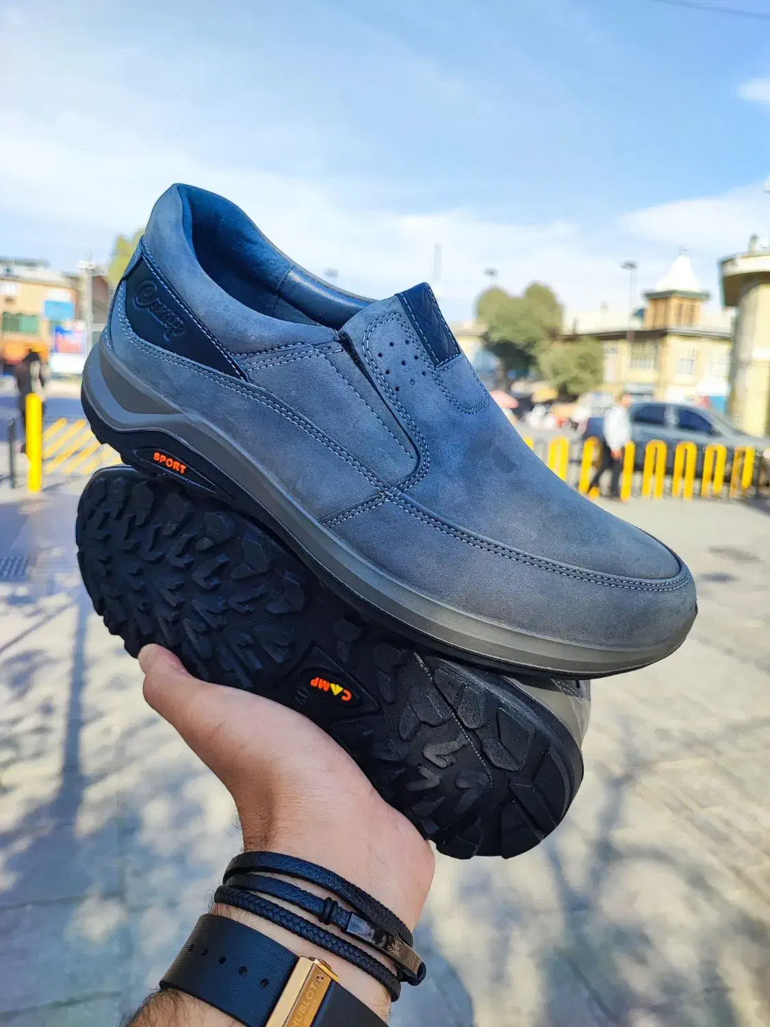 کلارک طبی مردانه ،،تمام چرم نبوک،، شرکت کمپ|کیف، کفش، کمربند|سنندج, |دیوار