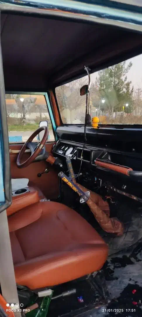 جیپ صحرا  موتور میتسیوبیشی  بزرگ مدل 76|خودرو کلاسیک|خرم‌آباد, |دیوار