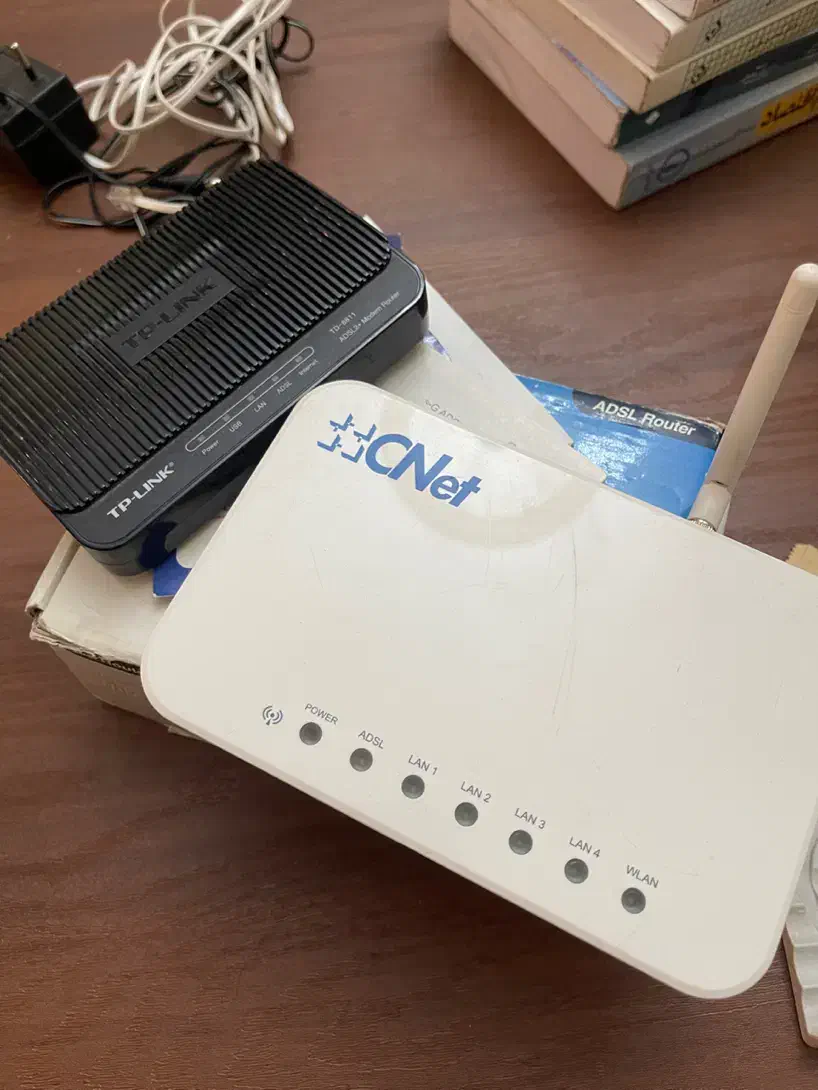 مودم وای فای cnet usa و مودم ساده TP-link|مودم و تجهیزات شبکه|تهران, دکتر هوشیار|دیوار