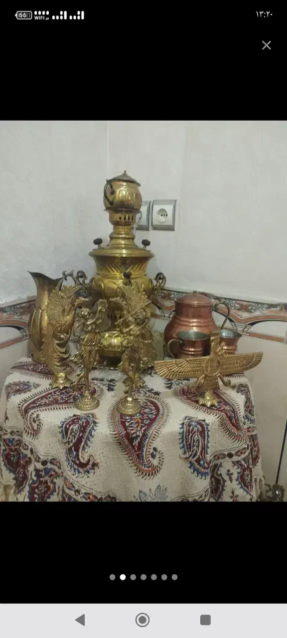 وسایل برنزی|کلکسیون اشیاء عتیقه|شادگان, |دیوار