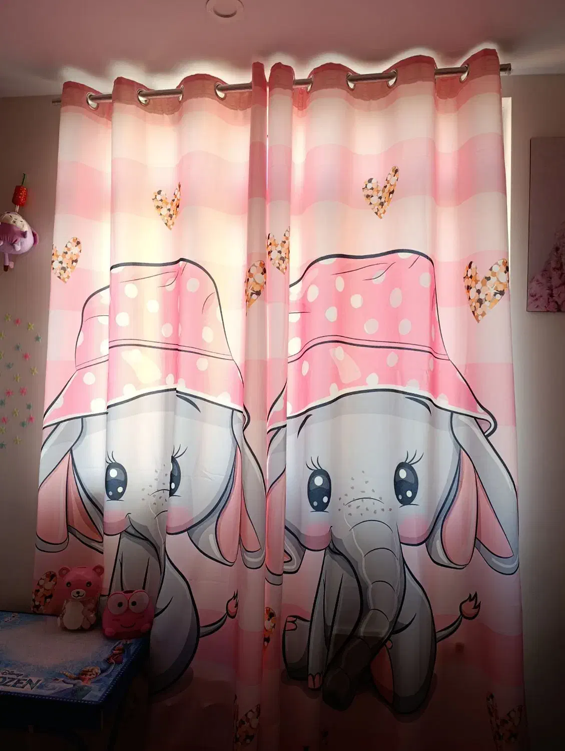 روتختی و پرده کودک صورتی .|سرویس روتختی|تهران, جوادیه|دیوار