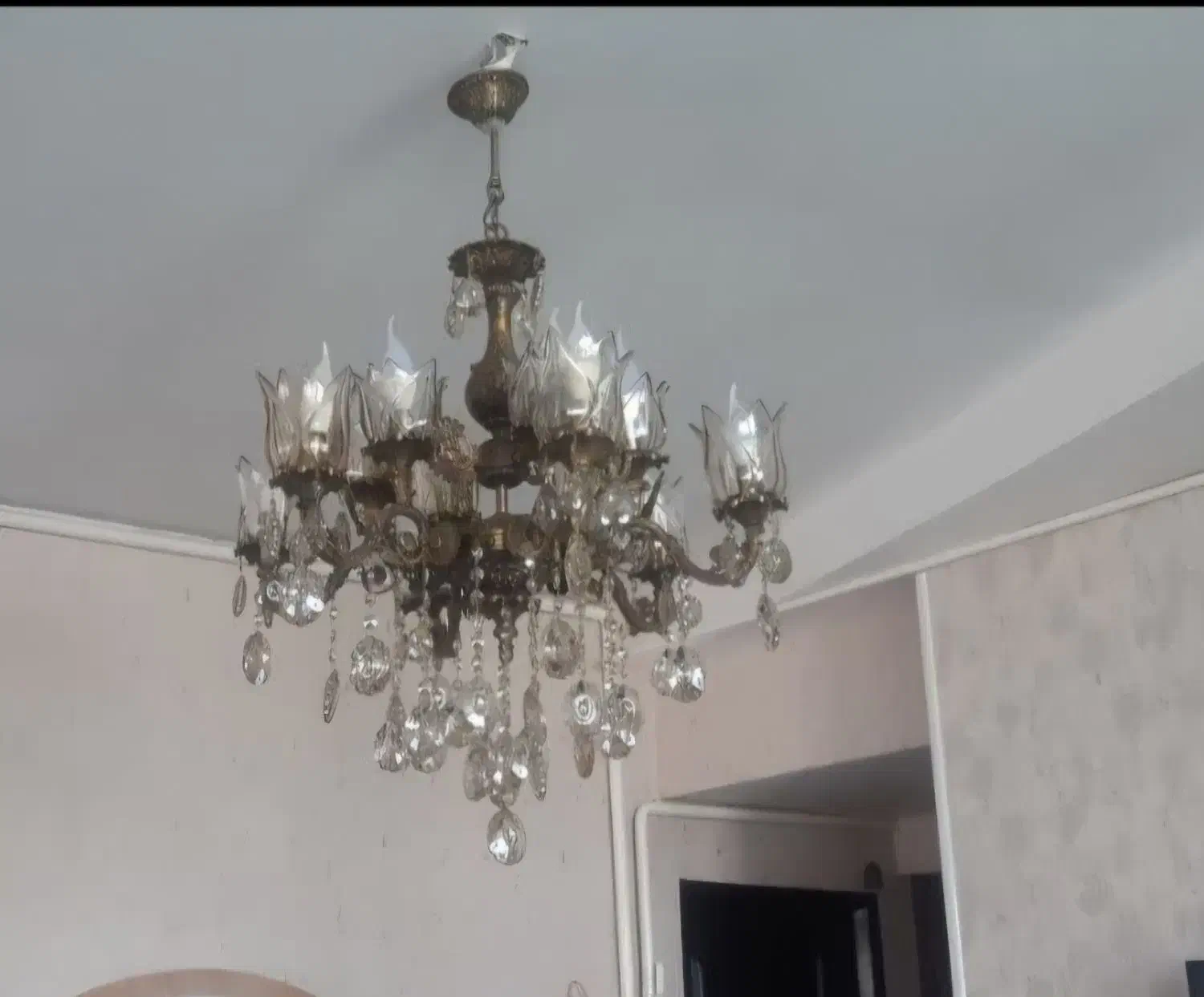 لوستر|لوستر و چراغ آویز|هشتگرد, شهرک پارسیان|دیوار