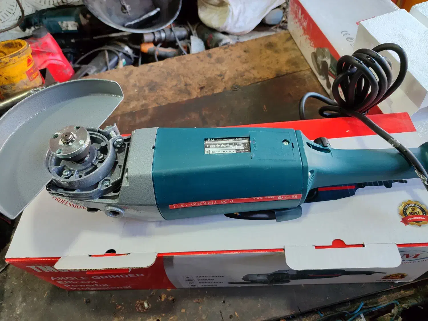 سنگ فرز پوکا نو اک با یک سال ضمانت|ابزارآلات|کوهدشت, |دیوار