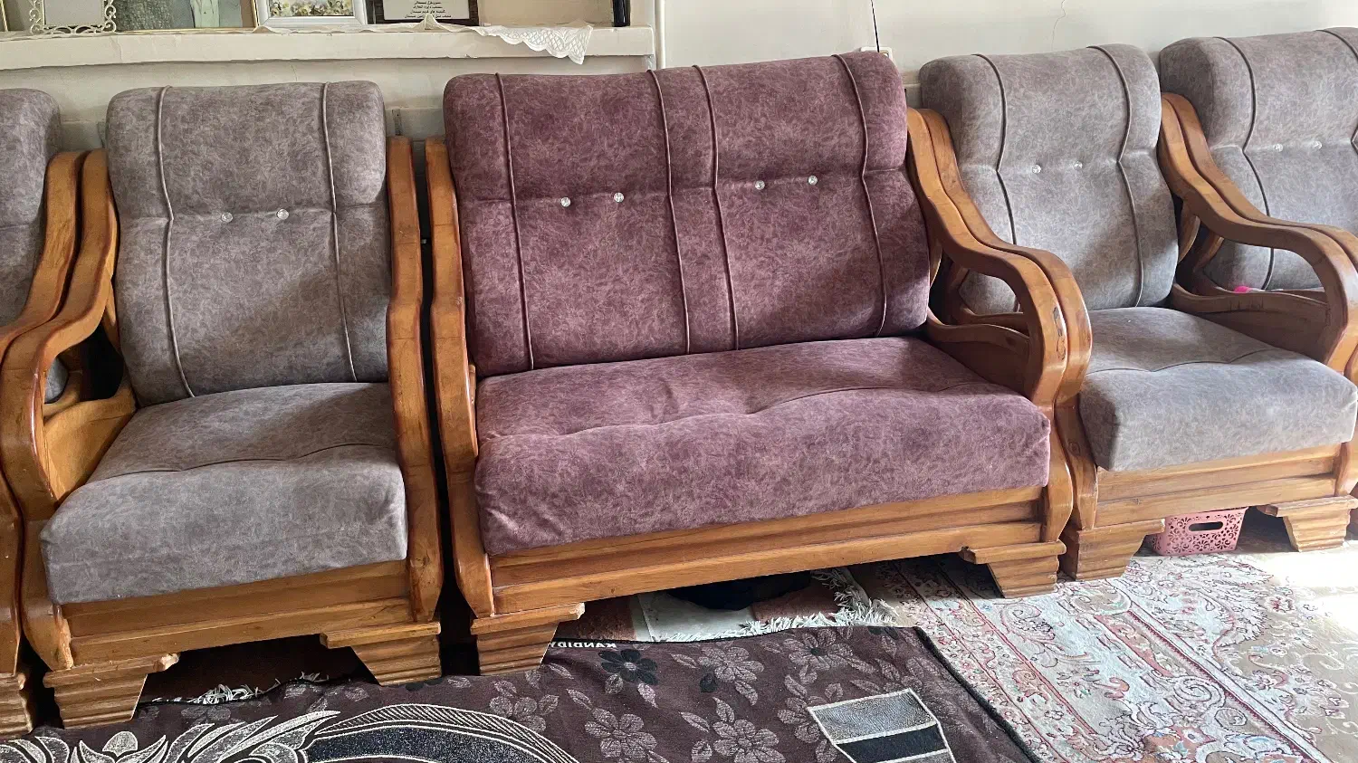 مبل|مبلمان خانگی و میز عسلی|شیراز, شیشه‌گری|دیوار