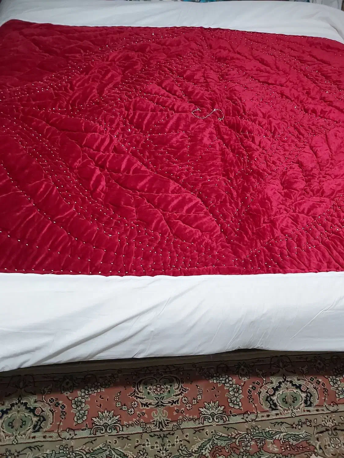 لحاف دونفره|رختخواب، بالش، پتو|ری, ظهیرآباد|دیوار