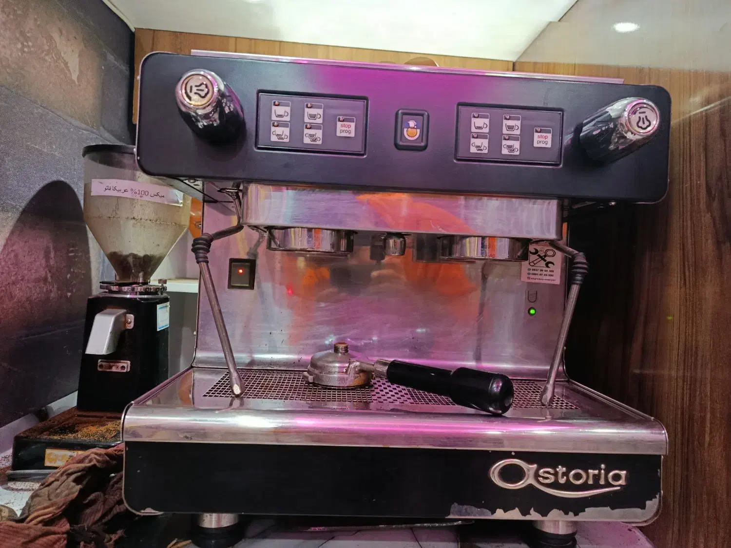 اسپرسو ساز دو گروپ در حد نو|کافی‌شاپ و رستوران|تربت‌حیدریه, کلاته توکلی|دیوار