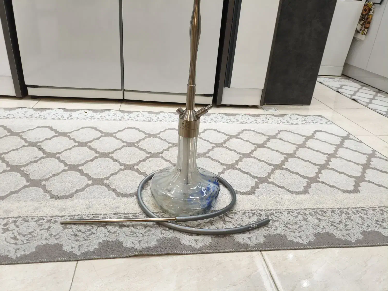 قلیان تمام استیل ضد خش|صنایع دستی و سایر لوازم تزئینی|شیراز, مبعث|دیوار