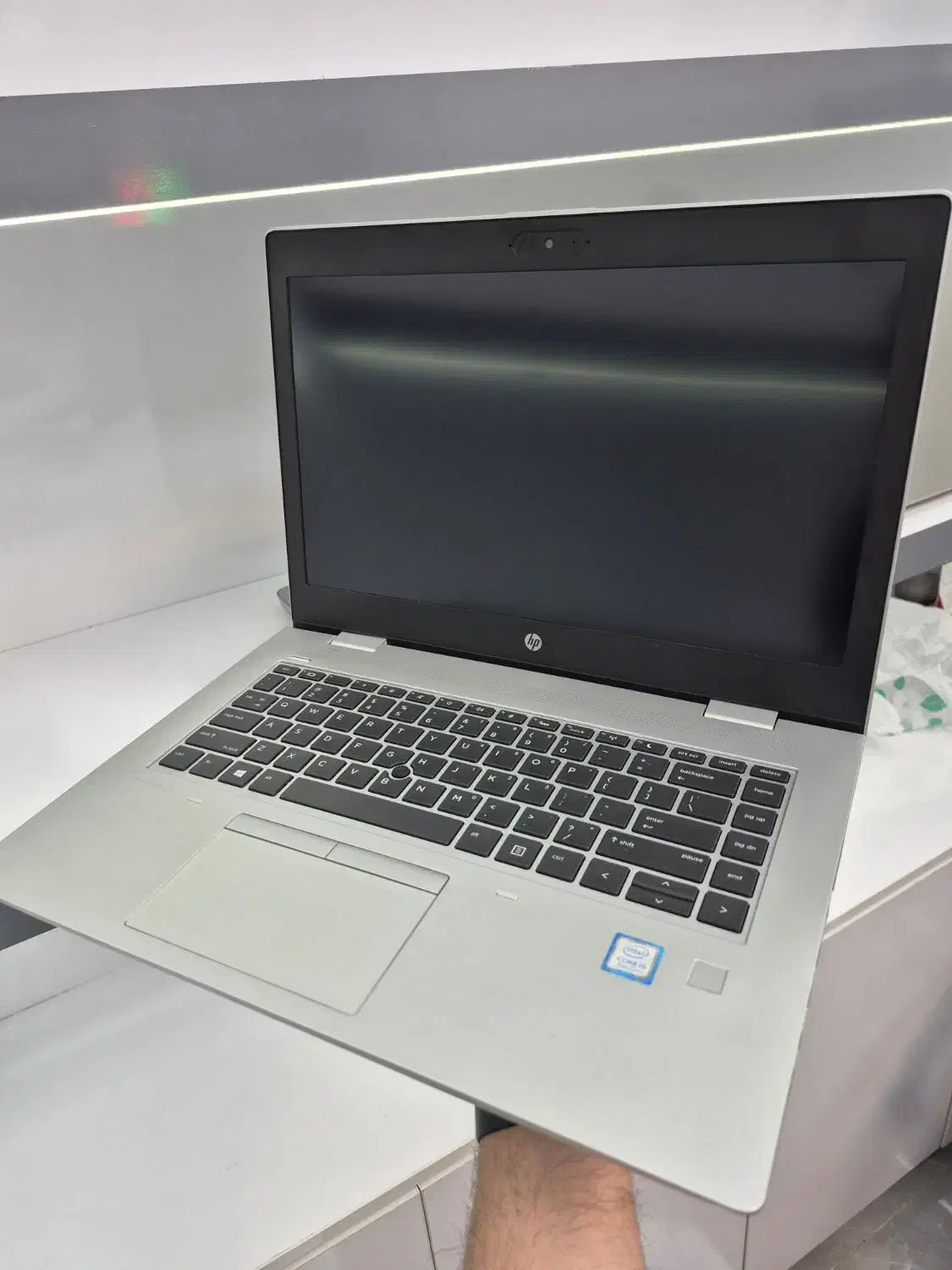 لپ تاپ HP i5 نسل ۸ بسیار تمیز|رایانه همراه|کرمانشاه, |دیوار