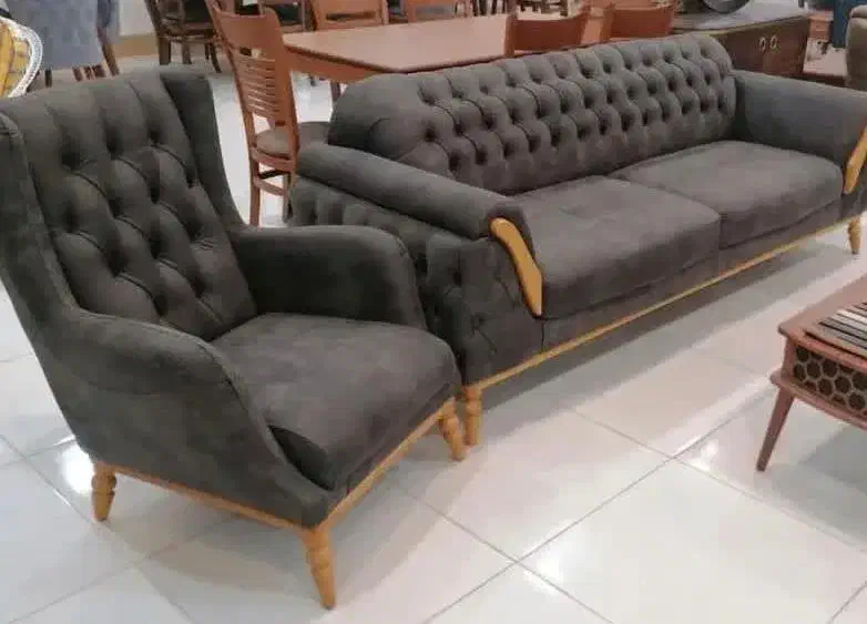 مبل ملکه(لمسه دوخت )|مبلمان خانگی و میز عسلی|چهاردانگه (تهران), |دیوار