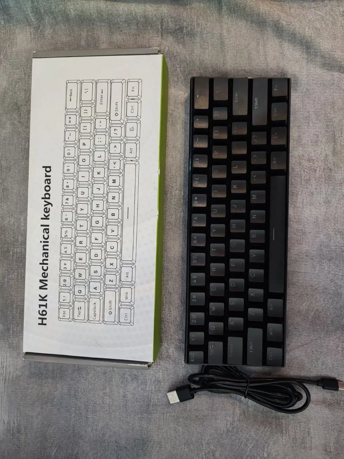 کیبورد گیمینگ H61K|قطعات و لوازم جانبی رایانه|تهران, پاسداران|دیوار