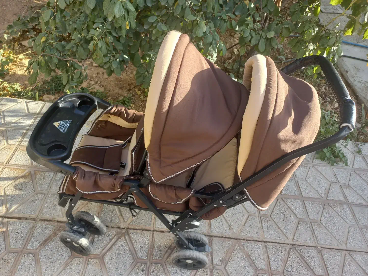 کالسکه دوقلویی سالم|کالسکه و لوازم جانبی|اراک, |دیوار