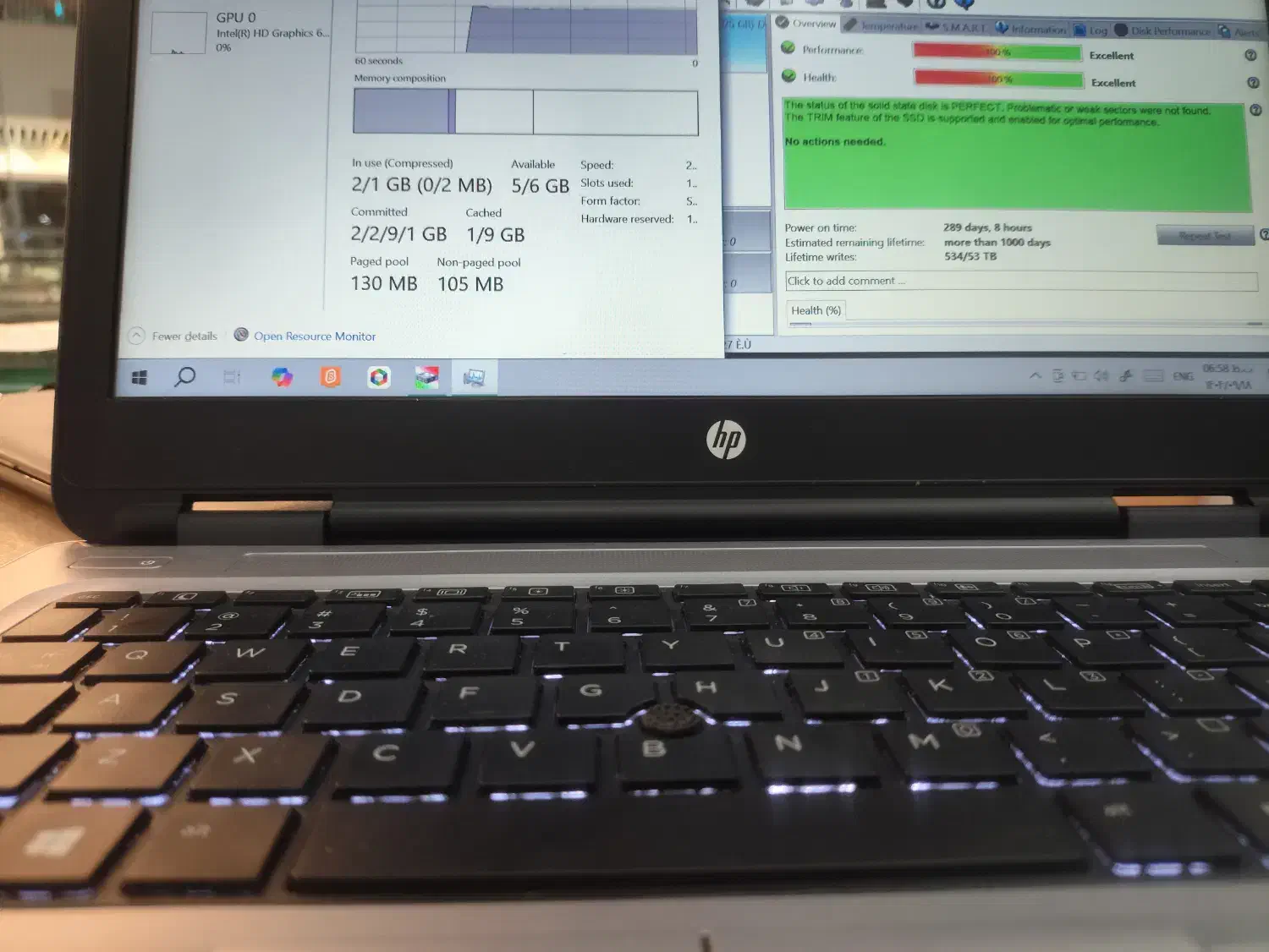 لپ تاپ hp. اداری دانشجویی دانش آموزی|رایانه همراه|مشهد, کوی المهدی|دیوار