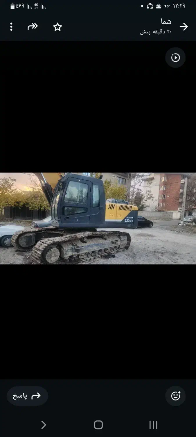 فروش یک دستگاه بیل هیوندا|خودرو سنگین|کرج, کیانمهر|دیوار