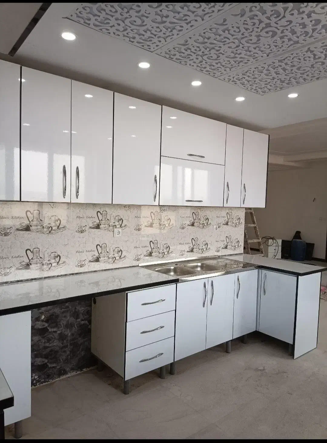 کابینت هایگلاس -ممبران- نئو کلاسیک صفحه|مصالح و تجهیزات ساختمان|اصفهان, عطار نیشابوری|دیوار