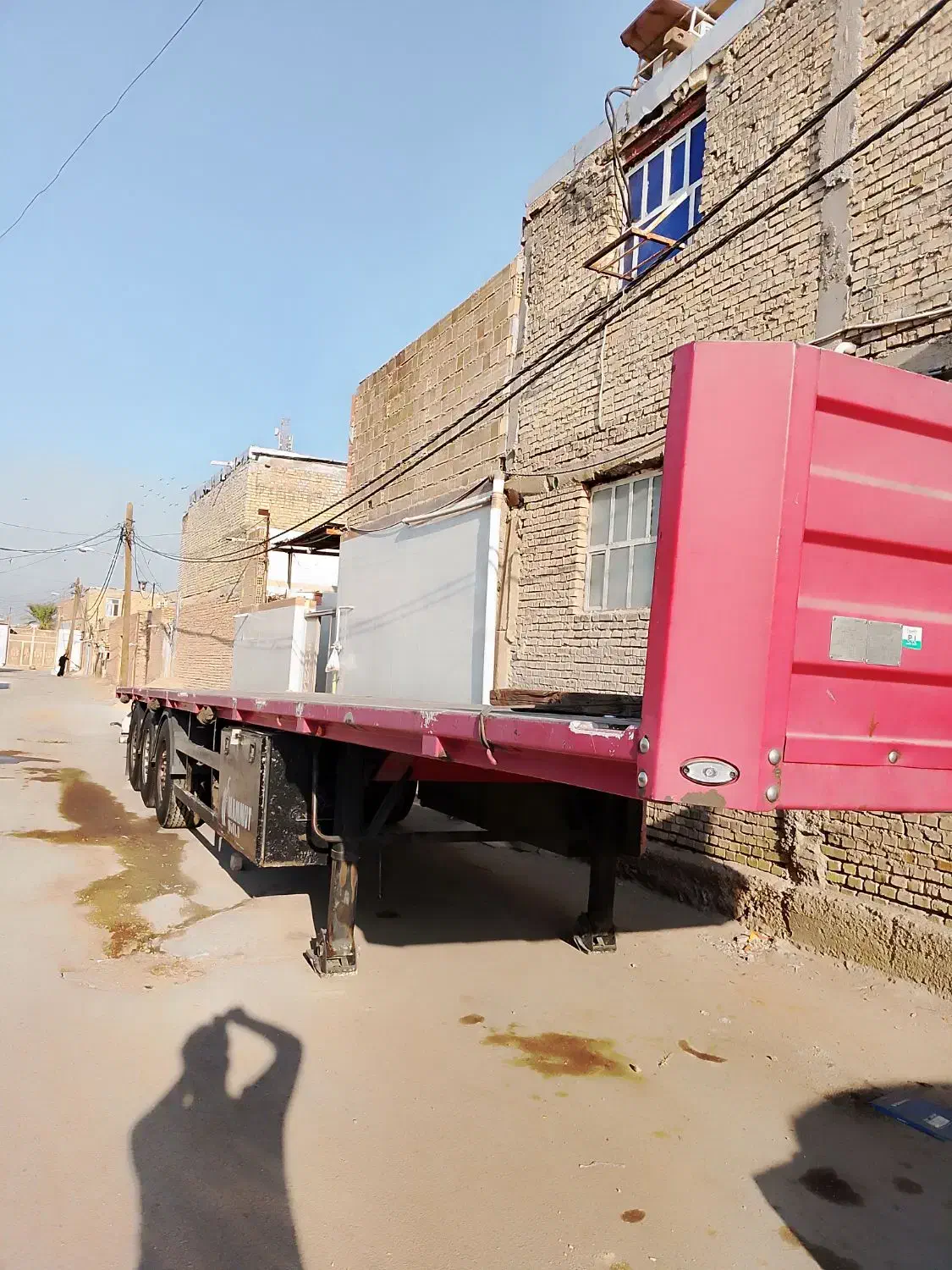 تریلی کفی|خودرو سنگین|باوی, |دیوار