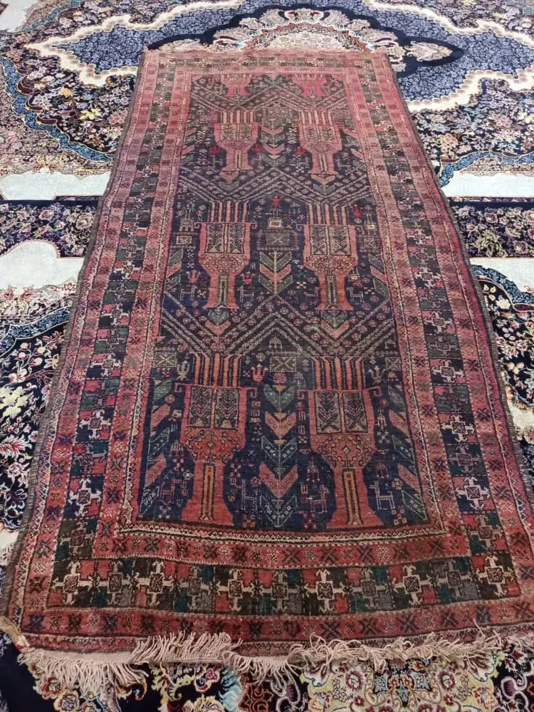 قالیچه دست بافت|فرش|زاهدان, |دیوار