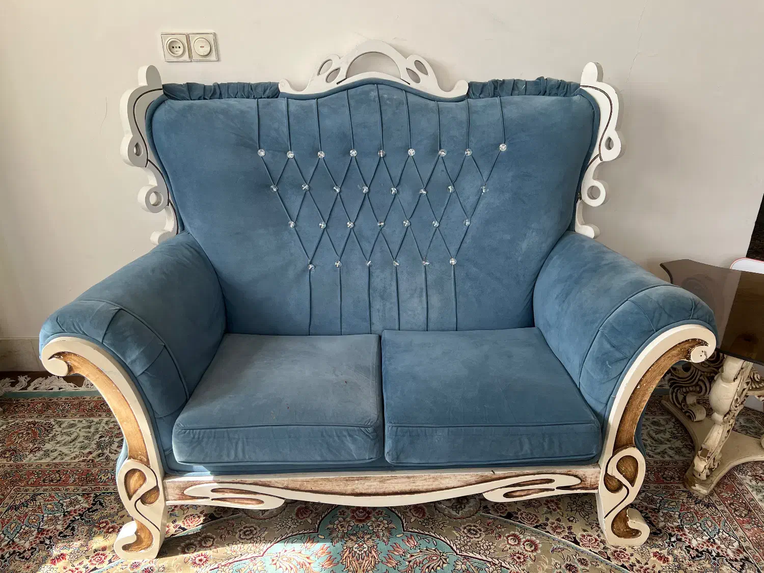 فروش مبل دست دوم|مبلمان خانگی و میز عسلی|سیرجان, |دیوار