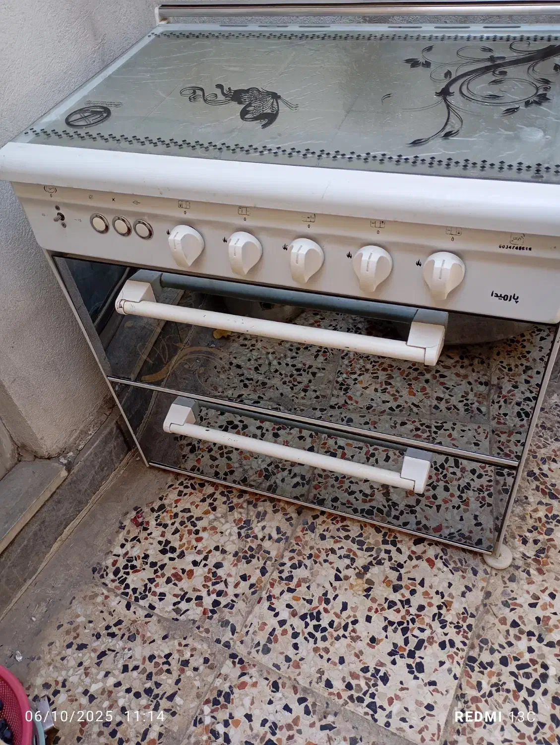 گاز پنج شعله در حد نو|اجاق گاز و لوازم برقی پخت‌وپز|نورآباد, |دیوار