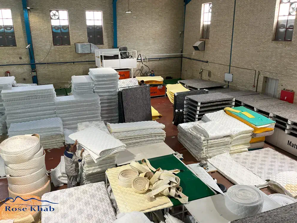 تشک لوکس مدل فِرونا(Ferona)نرمی و استحکام بی‌نظیر|تشک تختخواب|باقرشهر, |دیوار