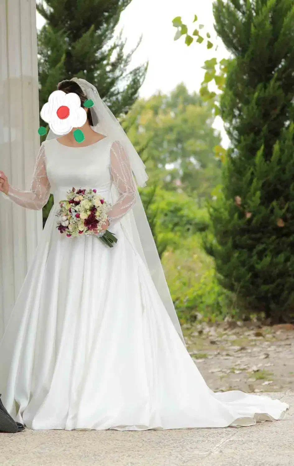 لباس عروس دوخت مزون زن نارنجی|لباس|رشت, یخسازی|دیوار