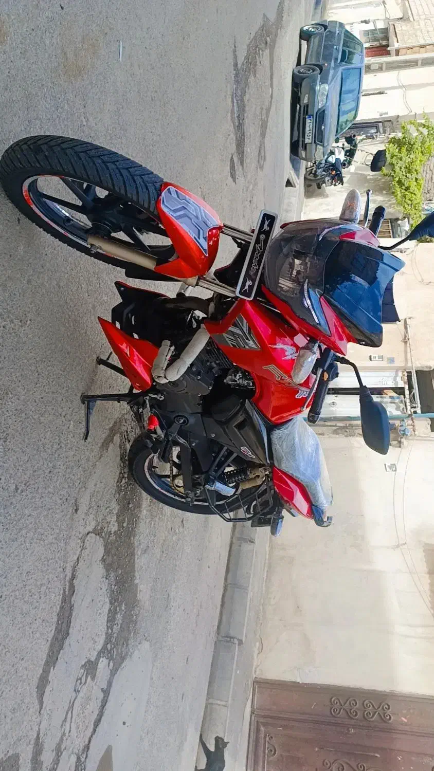 اپاچی ۱۸۰|موتورسیکلت|قدس, شهر‌قدس|دیوار