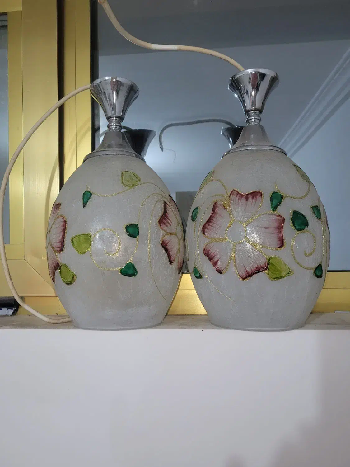 حباب لوستر|لوستر و چراغ آویز|خسروشاه, |دیوار