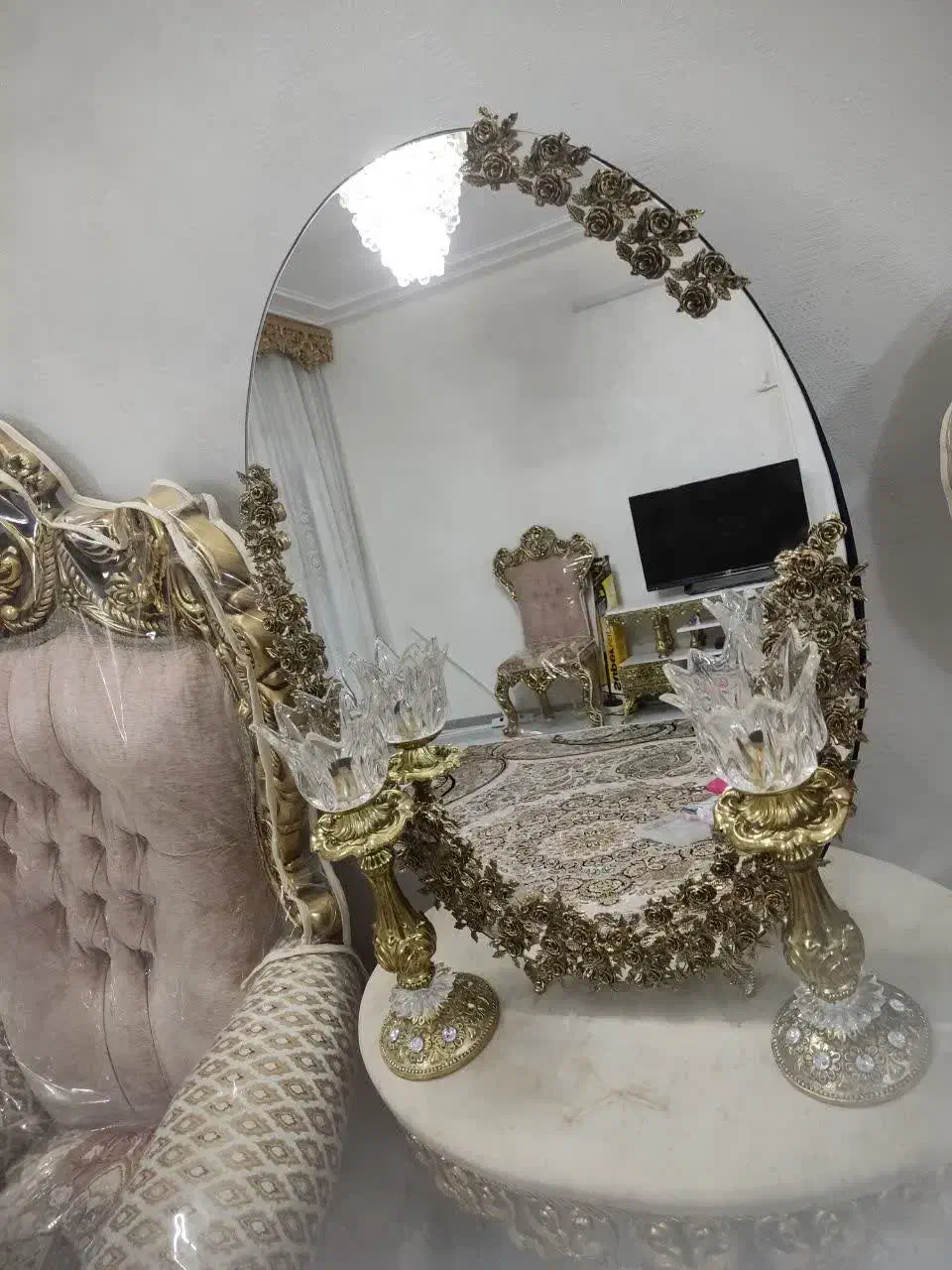 آینه وکنسول|بوفه، ویترین، کنسول|اصفهان, فجر|دیوار