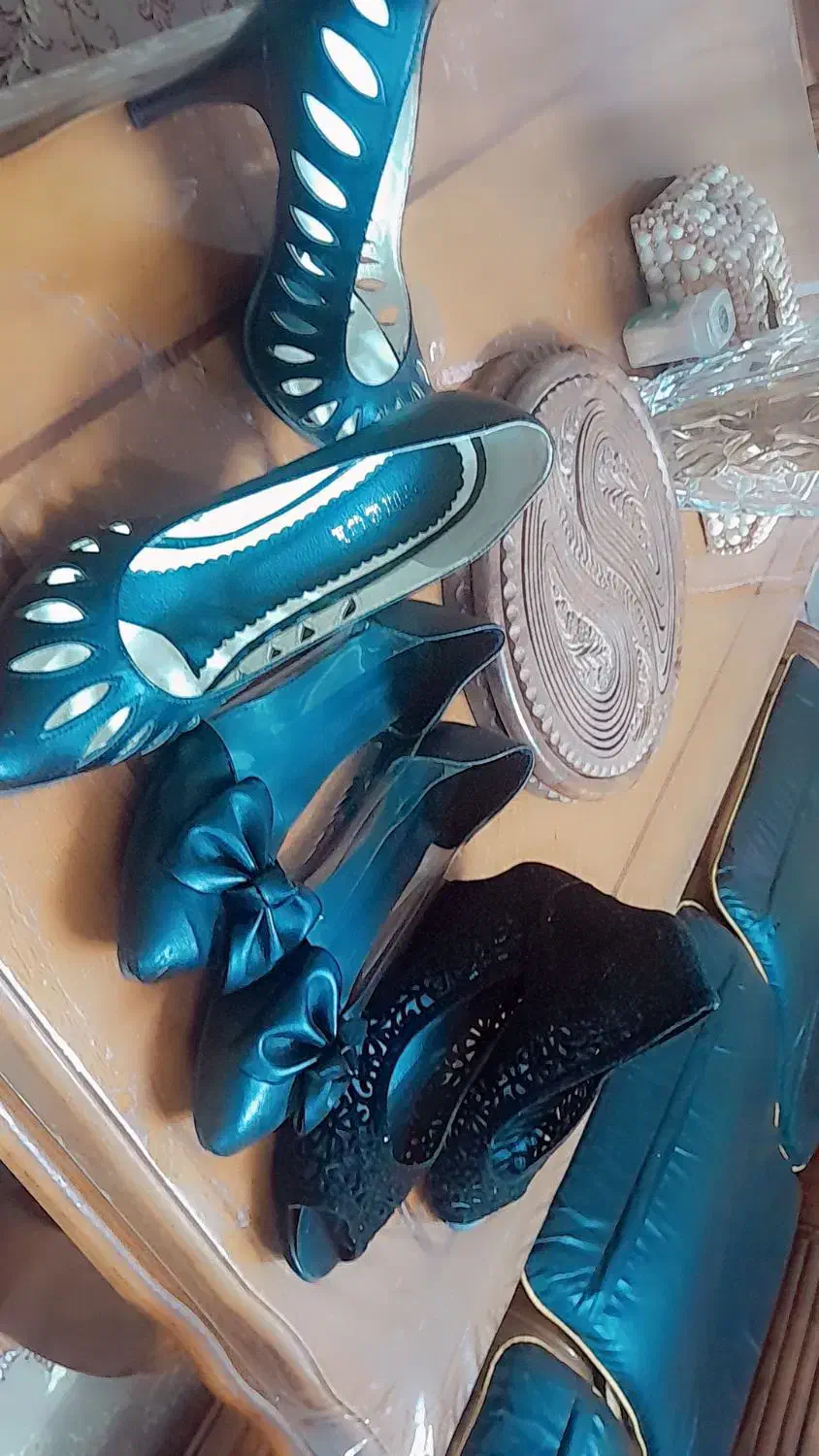 کفش زنانه سایز ۴۰|کیف، کفش، کمربند|فشم, |دیوار