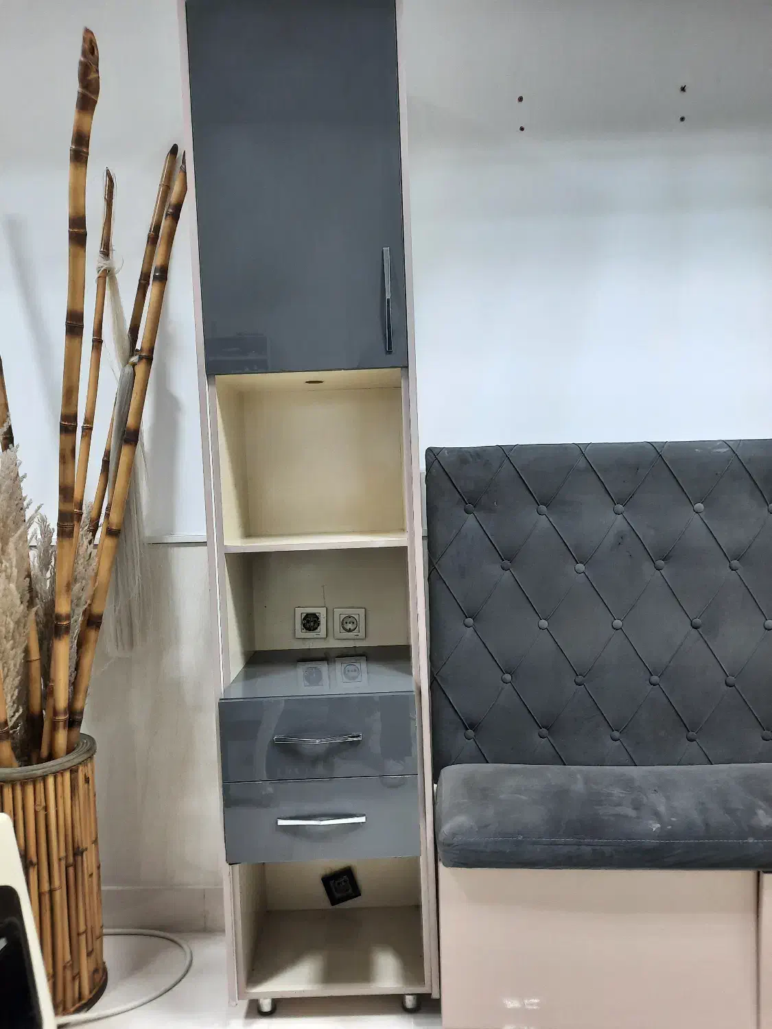 دکور سالن|کتابخانه، شلف، قفسههای دیواری|مشهد, خواجه ربیع|دیوار