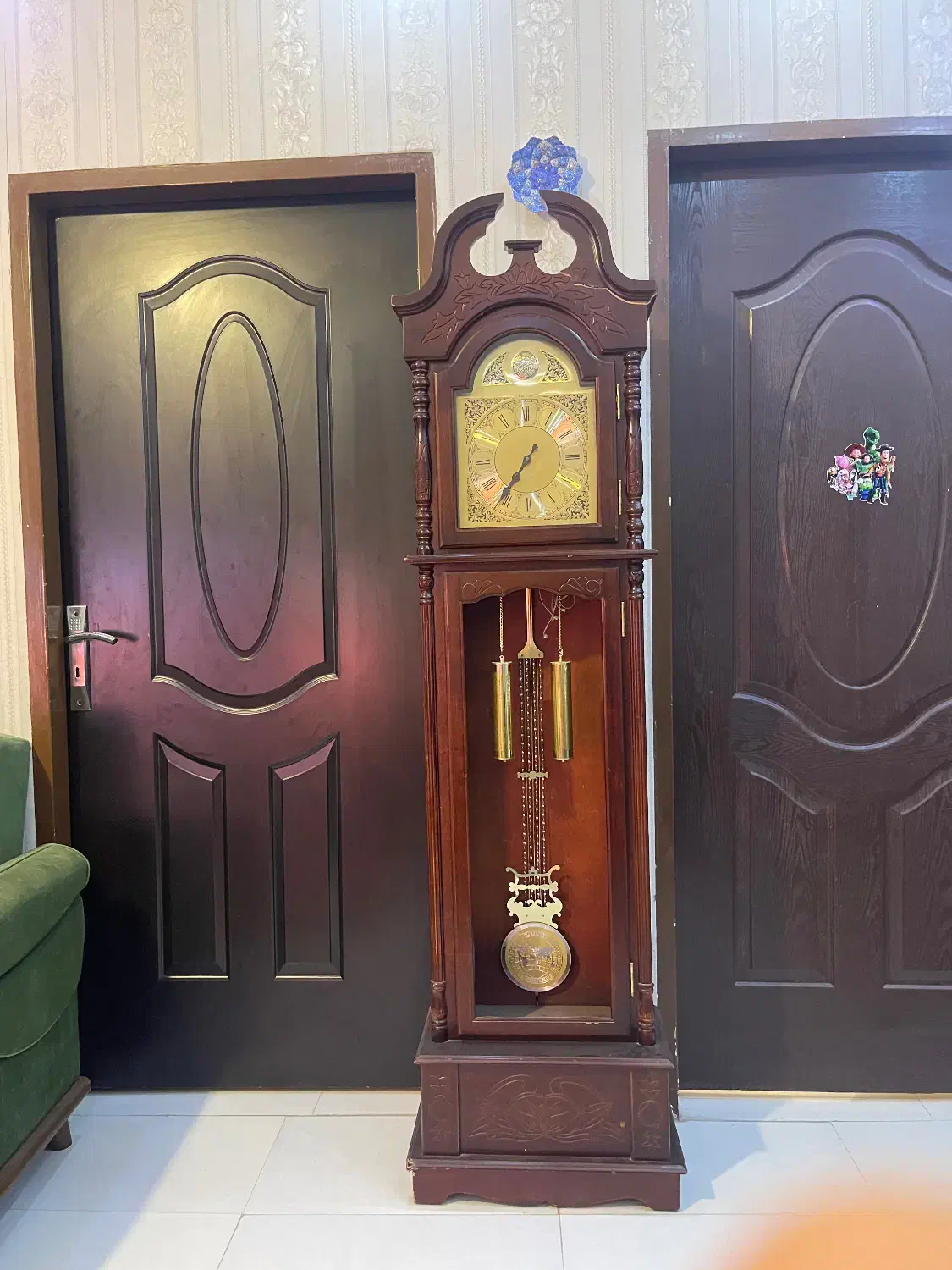 ساعت تمام چوب|ساعت دیواری و تزئینی|اصفهان, عقیق|دیوار