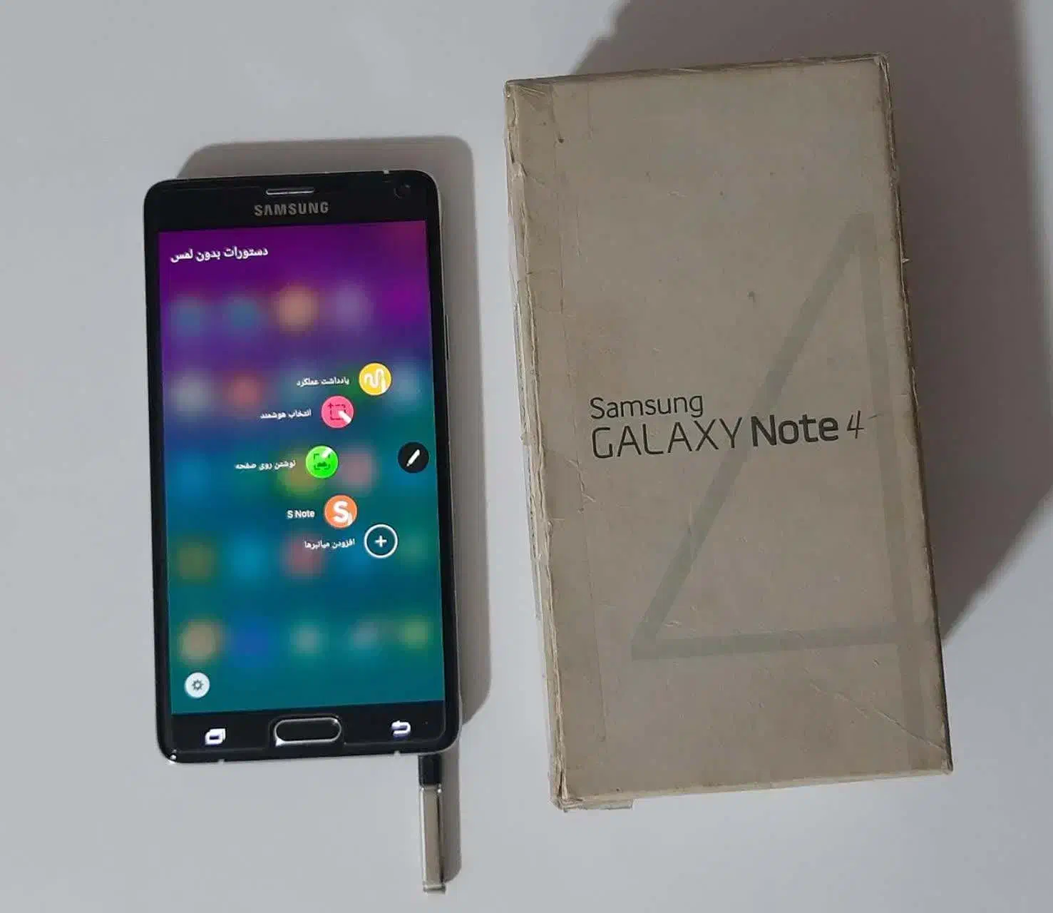 گلکسی نوت ۴ سامسونگ|موبایل|کرج, مصباح|دیوار